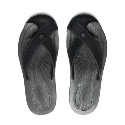 Sandales*KEEN Barbados Flip-Flop Pour Homme  |  Black/Steel Grey Black/SteelGrey