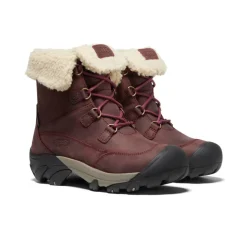 Imperméable À L'eau|Bottes*KEEN Betty Waterproof Short Boot Pour Femme  |   Burgundy/Brindle