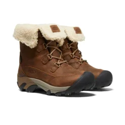 Imperméable À L'eau|Bottes*KEEN Betty Waterproof Short Boot Pour Femme  |   Brown/Shitake
