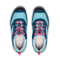 Chaussures*KEEN Big Kids' Skua Waterproof Shoe  |  Reef Waters/Rouge Red ReefWaters/RougeRed