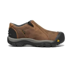 Imperméable À L'eau|Chaussures À Enfiler*KEEN Brixen Waterproof Low Pour Homme  |  Slate Black/Madder Brown SlateBlack/MadderBrown