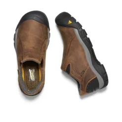 Imperméable À L'eau|Chaussures À Enfiler*KEEN Brixen Waterproof Low Pour Homme  |  Slate Black/Madder Brown SlateBlack/MadderBrown