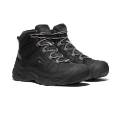 Imperméable À L'eau|Bottes*KEEN Circadia Polar Mid Pour Homme  |  Black/Steel Grey Black/SteelGrey