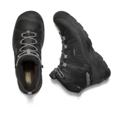 Imperméable À L'eau|Bottes*KEEN Circadia Polar Mid Pour Homme  |  Black/Steel Grey Black/SteelGrey