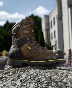 Bottes Et Chaussures De Travail|Imperméable À L'eau*KEEN CSA Abitibi II Boot (Carbon-Fiber Toe) Pour Homme  |  Cascade Brown/Black CascadeBrown/Black