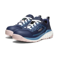 Bottes Et Chaussures De Travail|Chaussures*KEEN CSA Arvada Work Sneaker (Carbon-Fiber Toe) Pour Femme  |  Naval Academy/Peach Whip NavalAcademy/PeachWhip