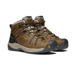 Bottes Et Chaussures De Travail|Bottes*KEEN CSA Flint II Boot (Steel Toe) Pour Homme  |  Cascade Brown/Golden Rod CascadeBrown/GoldenRod