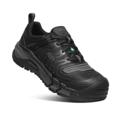 Bottes Et Chaussures De Travail|Chaussures*KEEN CSA Kansas City (Carbon-Fiber Toe) Pour Homme  |  Black/Gun Metal Black/GunMetal