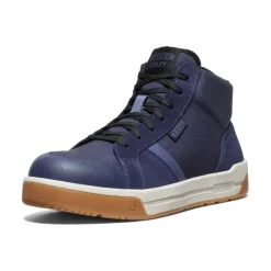 Bottes Et Chaussures De Travail|Chaussures*KEEN CSA Kenton Mid Pour Homme (Carbon-Fiber Toe)  |  Naval Academy/Gum NavalAcademy/Gum