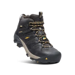 Bottes Et Chaussures De Travail|Imperméable À L'eau*KEEN CSA Lansing Mid (Steel Toe) Pour Homme  |  Raven/Tawny Olive Raven/TawnyOlive