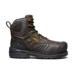 Bottes Et Chaussures De Travail|Imperméable À L'eau*KEEN CSA Philadelphia+ 6" Internal MET Waterproof Boot (Carbon-Fiber Toe) Pour Homme  |  Cascade Brown/Black CascadeBrown/Black