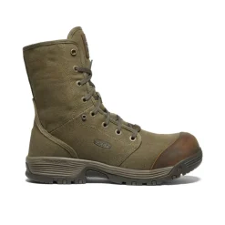 Bottes Et Chaussures De Travail|Bottes*KEEN CSA Roswell Mid (Carbon-Fiber Toe) Pour Homme  |  Military Olive/Black Olive MilitaryOlive/BlackOlive
