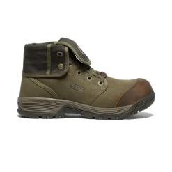 Bottes Et Chaussures De Travail|Bottes*KEEN CSA Roswell Mid (Carbon-Fiber Toe) Pour Homme  |  Military Olive/Black Olive MilitaryOlive/BlackOlive