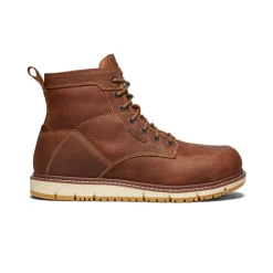 Bottes Et Chaussures De Travail|Bottes*KEEN CSA San Jose 6" (Aluminum Toe) Pour Homme  |  Gingerbread/Off White Gingerbread/OffWhite