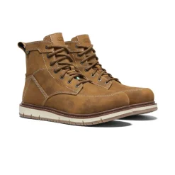 Bottes Et Chaussures De Travail|Imperméable À L'eau*KEEN CSA San Jose 6" Waterproof Boot (Aluminum Toe) Pour Femme  |  Almond/Gum Kg 113 Almond/GumKg113