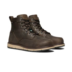Bottes Et Chaussures De Travail|Imperméable À L'eau*KEEN CSA San jose 6" Waterproof Boot (Aluminum Toe) Pour Homme  |  Cascade Brown/Black CascadeBrown/Black
