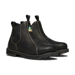 Bottes Et Chaussures De Travail|Bottes*KEEN CSA Seattle Romeo (Aluminum Toe) Pour Femme  |   Black/Tan