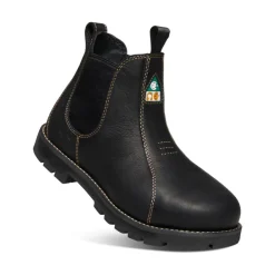Bottes Et Chaussures De Travail|Bottes*KEEN CSA Seattle Romeo (Aluminum Toe) Pour Femme  |   Black/Tan
