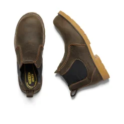 Bottes Et Chaussures De Travail|Chaussures À Enfiler*KEEN CSA Seattle Romeo (Carbon-Fiber Toe) Pour Homme  |  CASCADE BROWN/GUM CASCADEBROWN/GUM