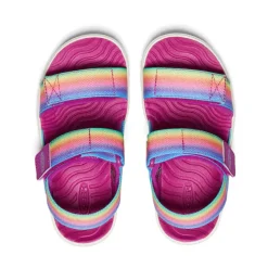 Sandales*KEEN Elle Backstrap Pour Enfants  |  Rainbow/Festival Fuchsia Rainbow/FestivalFuchsia