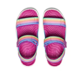 Sandales*KEEN Elle Backstrap Pour Jeunes  |  Rainbow/Festival Fuchsia Rainbow/FestivalFuchsia