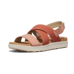 Sandales*KEEN Elle Criss Cross Sandal Pour Femme  |  Baked Clay/Cork BakedClay/Cork