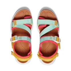 Sandales*KEEN Elle Sport Backstrap Sandal Pour Femme  |  Golden Yellow/Lichen GoldenYellow/Lichen