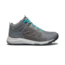 Imperméable À L'eau|Bottes*KEEN Explore Waterproof Boot Pour Femme  |  STEEL GREY/BRIGHT TURQUOISE STEELGREY/BRIGHTTURQUOISE