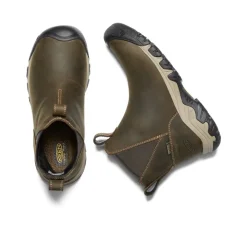 Imperméable À L'eau|Bottes*KEEN Greta Waterproof Chelsea Pour Femme  |   Olive/Timberwolf