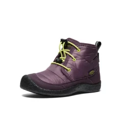 Bottes*KEEN Howser II Waterproof Chukka Pour Jeunes  |  Plum Perfect/Daiquiri Green PlumPerfect/DaiquiriGreen