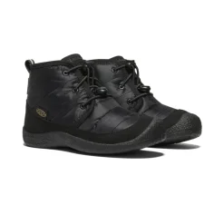 Bottes*KEEN Howser II Waterproof Chukka Pour Jeunes  |   Black/Black