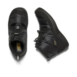 Bottes*KEEN Howser II Waterproof Chukka Pour Jeunes  |   Black/Black