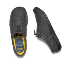 Chaussures À Enfiler*KEEN Howser III Slide Pour Homme  |  Charcoal Grey Felt/Black CharcoalGreyFelt/Black