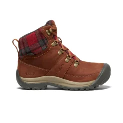 Imperméable À L'eau|Bottes*KEEN Kaci III Winter Waterproof Boot Pour Femme  |  Tortoise Shell/Red Plaid TortoiseShell/RedPlaid