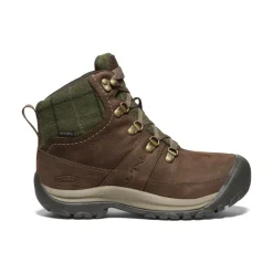 Imperméable À L'eau|Bottes*KEEN Kaci III Winter Waterproof Boot Pour Femme  |  Dark Earth/Green Plaid DarkEarth/GreenPlaid