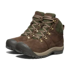 Imperméable À L'eau|Bottes*KEEN Kaci III Winter Waterproof Boot Pour Femme  |  Dark Earth/Green Plaid DarkEarth/GreenPlaid