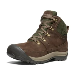 Imperméable À L'eau|Bottes*KEEN Kaci III Winter Waterproof Boot Pour Femme  |  Dark Earth/Green Plaid DarkEarth/GreenPlaid