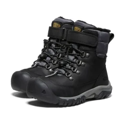 Bottes*KEEN Kanibou Waterproof Winter Boot Pour Enfants  |   Black/Magnet