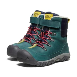 Bottes*KEEN Kanibour Waterproof Winter Boot Pour Jeunes  |  Deep Lagoon/Jazzy DeepLagoon/Jazzy