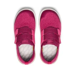 Chaussures*KEEN KNX Knit Double Strap Pour Jeunes  |   Beaujolais/Raspberry