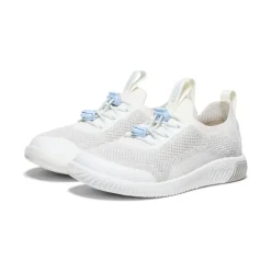 Chaussures*KEEN KNX Knit Sneaker Pour Enfants  |  Star White/Skyway StarWhite/Skyway