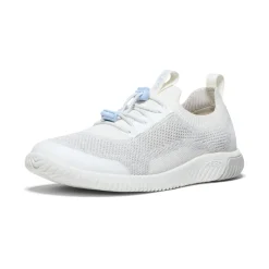 Chaussures*KEEN KNX Knit Sneaker Pour Jeunes  |  Star White/Skyway StarWhite/Skyway