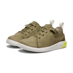 Chaussures*KEEN KNX Leather Sneaker Pour Enfants  |  Martini Olive/Evening Primrose MartiniOlive/EveningPrimrose