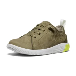 Chaussures*KEEN KNX Leather Sneaker Pour Enfants  |  Martini Olive/Evening Primrose MartiniOlive/EveningPrimrose