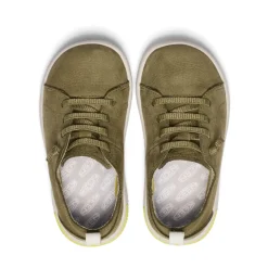 Chaussures*KEEN KNX Leather Sneaker Pour Enfants  |  Martini Olive/Evening Primrose MartiniOlive/EveningPrimrose