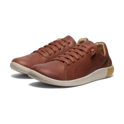 Chaussures*KEEN KNX Leather Sneaker Pour Homme  |  Tortoise Shell/Plaza Taupe TortoiseShell/PlazaTaupe
