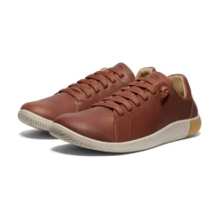 Chaussures*KEEN KNX Leather Sneaker Pour Homme  |  Tortoise Shell/Plaza Taupe TortoiseShell/PlazaTaupe
