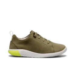 Chaussures*KEEN KNX Leather Sneaker Pour Jeunes  |  Martini Olive/Evening Primrose MartiniOlive/EveningPrimrose