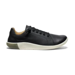 Chaussures*KEEN KNX Leather Sneaker Pour Homme  |  Black/Star White Black/StarWhite