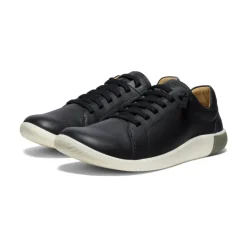 Chaussures*KEEN KNX Leather Sneaker Pour Homme  |  Black/Star White Black/StarWhite